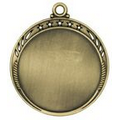 Medal, "Insert Holder" Cutout Star Design - 2-3/8" Dia